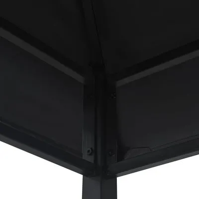 VidaXL Barbecue Paviljoen 240x150x255 Cm Staal Antraciet - Afbeelding 5