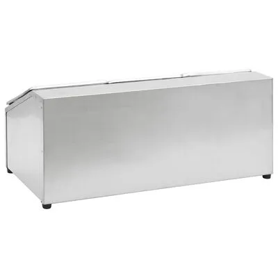 VidaXL Gastronormbakkenhouder Met 3 GN 1/6 Bakken Roestvrij Staal - Afbeelding 5