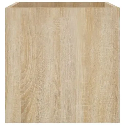 VidaXL Plantenbak 40x40x40 Cm Bewerkt Hout Sonoma Eiken - Afbeelding 5
