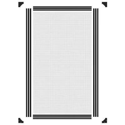 VidaXL Insectenhor Voor Ramen Magnetisch 80x140 Cm Antracietkleurig - Afbeelding 6