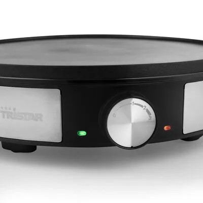 Tristar Crêpemaker BP-2638 1200 W Zwart En Zilverkleurig - Afbeelding 6