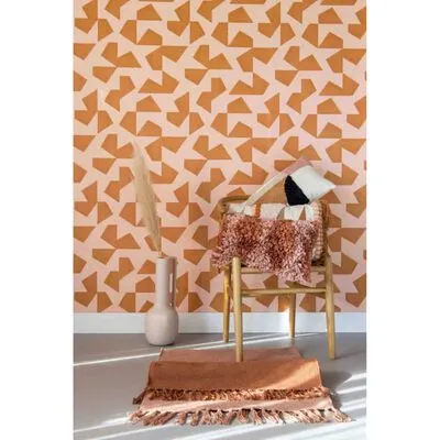 KidsDepot Sierkussen Kaya 50x30 Cm Katoen Roze - Afbeelding 6