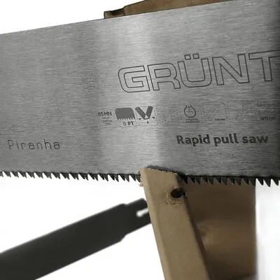 GRÜNTEK Tuinzaag PIRANHA Met 2 Zaagbladen 520 Mm - Afbeelding 6