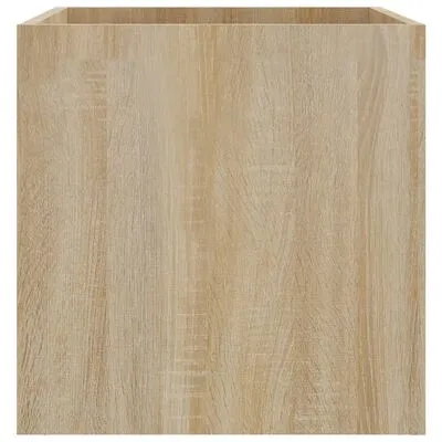 VidaXL Plantenbak 40x40x40 Cm Bewerkt Hout Sonoma Eiken - Afbeelding 6