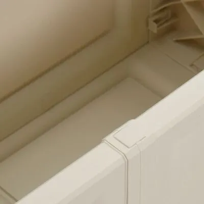 VidaXL Kussenbox 85 L 86x40x42 Cm Vanille-ijskleurig - Afbeelding 7