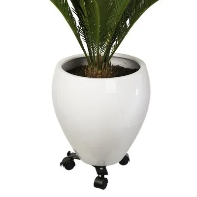 Nature Plantentrolley Met 3 Armen Verstelbaar Metaal Zwart - Afbeelding 7