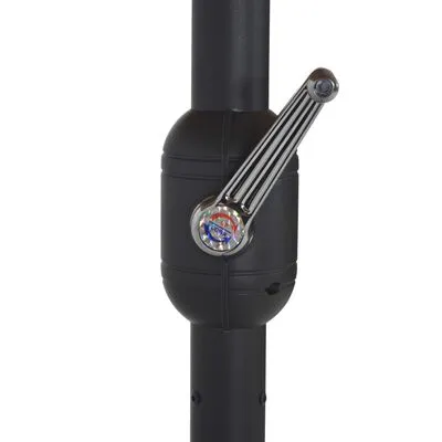 VidaXL Parasol Met Aluminium Paal 460x270 Cm Terracotta - Afbeelding 7