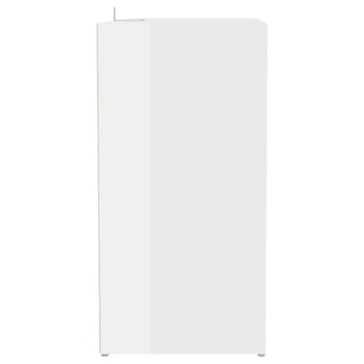 VidaXL Schoenenkast 60x35x70 Cm Spaanplaat Hoogglans Wit - Afbeelding 7