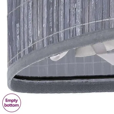 VidaXL Hoekwasmand 60 L Bamboe Grijs - Afbeelding 8