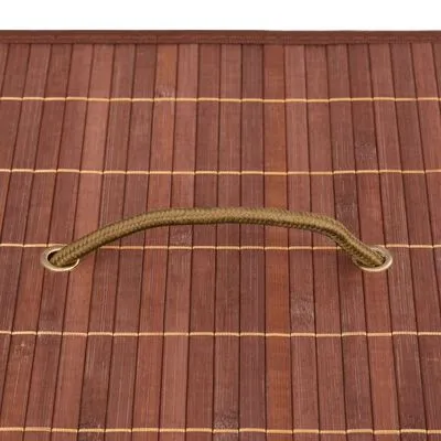 VidaXL Opbergboxen 4 St Bamboe Bruin - Afbeelding 8