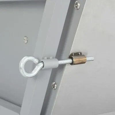 VIDAXL Draaispit Barbecue Ijzer En Roestvrij Staal - Afbeelding 8