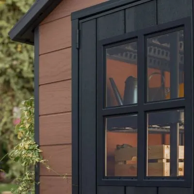 Keter Tuinschuur Newton 757 Bruin - Afbeelding 8