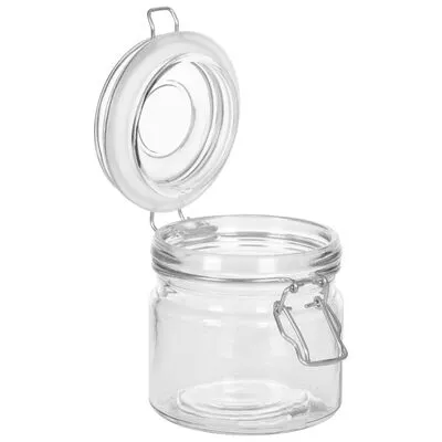 VidaXL Opbergpotten Met Klemsluiting 6 St 500 Ml - Afbeelding 8