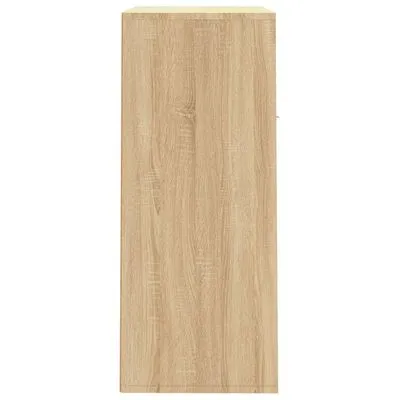 VidaXL Schoenenkast 60x35x84 Cm Bewerkt Hout Sonoma Eikenkleurig - Afbeelding 8
