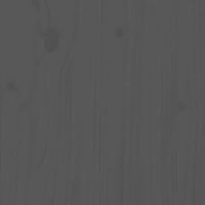 VidaXL Schoenenkast 60x35x80 Cm Massief Grenenhout Grijs - Afbeelding 8