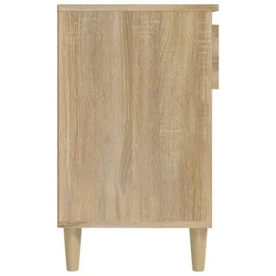 VidaXL Schoenenkast 102x36x60 Cm Bewerkt Hout Sonoma Eikenkleurig - Afbeelding 8
