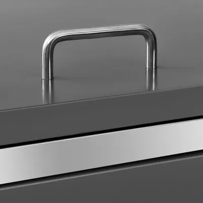 VidaXL Containerberging Enkel 69x77,5x115 Cm Roestvrij Staal - Afbeelding 9