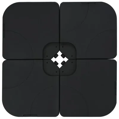 VidaXL Parasol Met Draagbare Voet Taupe - Afbeelding 9