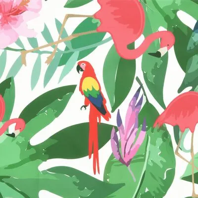 VidaXL Stoelkussens 2 St 120x50x7 Cm Stof Meerkleurig - Afbeelding 9