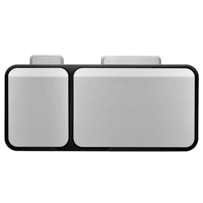 EKO Pedaalemmer EcoCasa 3x15 L Matzilverkleurig - Afbeelding 9