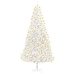 VidaXL Kunstkerstboom Met LED's 300 Cm Wit