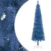 VidaXL Kerstboom Smal 150 Cm Blauw