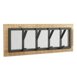 LABEL51 Kapstok Crude M 75x11x30 Cm Zwart