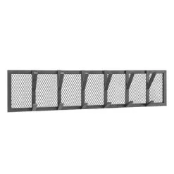 LABEL51 Kapstok Gruff XL 95x9x22 Cm Zwart
