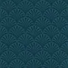 Noordwand Couleurs & Matières Behang 20's Pattern Artdeco Blauw