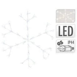 Ambiance Kerstverlichting Met 216 LED's Sneeuwvlok 60 Cm
