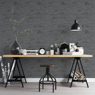 Noordwand Topchic Behang Concrete Look Donkergrijs - Afbeelding 2
