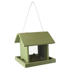 FLAMINGO Vogelvoederhuisje Met Silo Arezo Groen