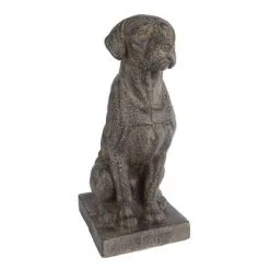 Gifts Amsterdam Sculptuur Dog 30x21x48 Cm Polysteen Bruin