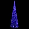 VidaXL Lichtkegel Decoratief LED 60 Cm Acryl Blauw
