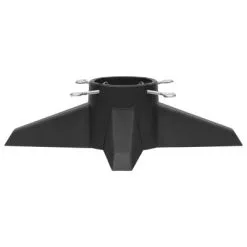 VidaXL Kerstboomstandaard 55,5x55,5x15 Cm Grijs