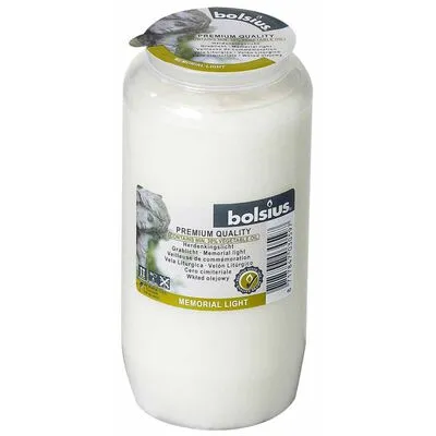 Bolsius Herdenkingslichten 24 St Compo No 7 Transparant - Afbeelding 2