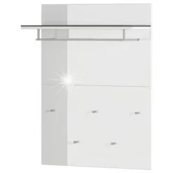 Germania Kapstokpaneel GW-Rimini 75x30x101 Cm Grafietkleurig En Wit