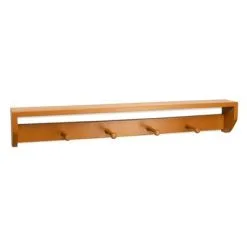 KidsDepot Kapstok Xenn 89x10x14 Cm Hout Terracottakleurig