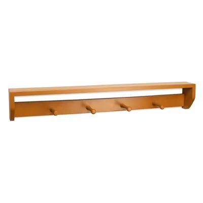 KidsDepot Kapstok Xenn 89x10x14 Cm Hout Terracottakleurig