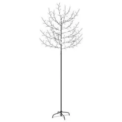 VidaXL Kerstboom 220 LED's Warmwit Licht Kersenbloesem 220 Cm