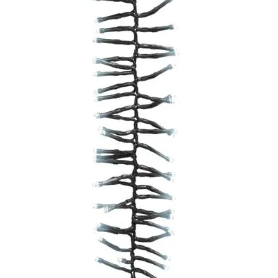 VidaXL Lichtslinger Cluster Met 400 LED's Koudwit 7,4 M PVC - Afbeelding 3