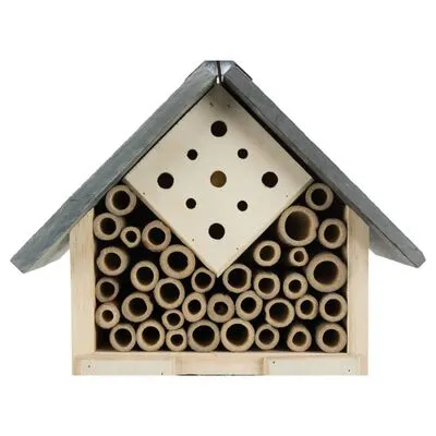 TRIXIE Insectenhotel 18x29x10 Cm Grenenhout En Leisteen - Afbeelding 3