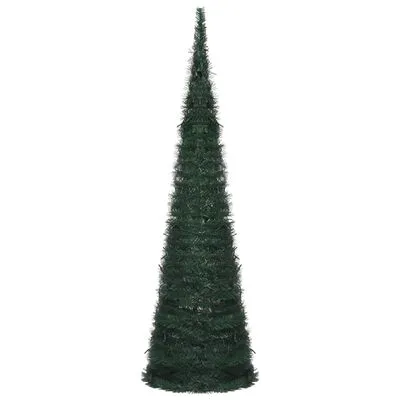 VidaXL Kunstkerstboom Met LED Pop-up 150 Cm Groen - Afbeelding 5