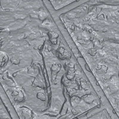 VidaXL 3D-behang Zelfklevend 10 St Bakstenen Antracietkleurig - Afbeelding 6