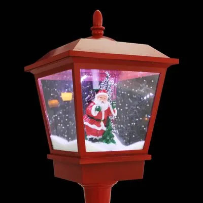VidaXL Straatlantaarn Met Kerstman LED 180 Cm - Afbeelding 8